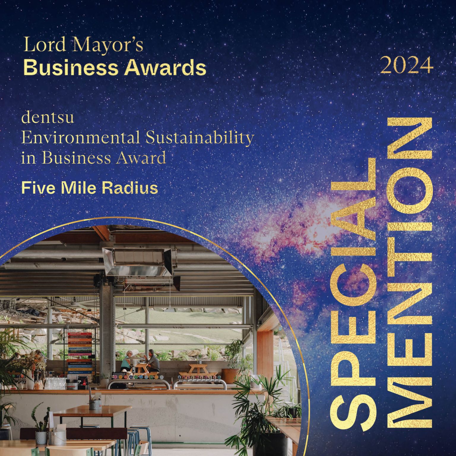 Winner - 2024 Lord Mayor’s Business Awards